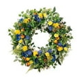 thumbnail image 2 of Spring Wreath Holiday Decoration Patio Door Decorations Wall Hanging Decorations Wreaths Home Faux Flowers, 2 of 7
