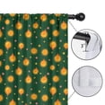 thumbnail image 4 of Blackout Kids Curtains,Dark Green Star Sun Pattern Childrens Insulated Curtains Set Of 2,Bedroom Essentials,Toddler Room Decor 42x54in(106x137cm), 4 of 5
