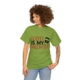 thumbnail image 3 of Coffee Is My Valentine Streetwear Unisex Heavy Cotton Tee, 3 of 4