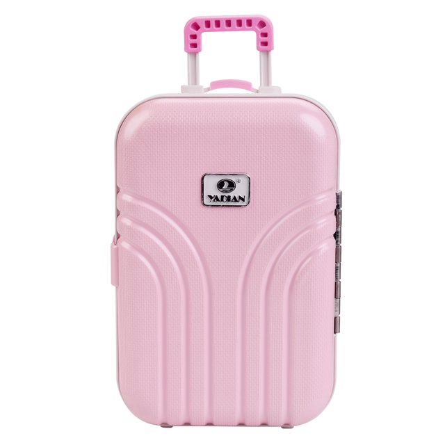 Valise de Poupée Adorable Mini Valise de Voyage Accessoire de Jeu pour Poupée de 18 Pieds'