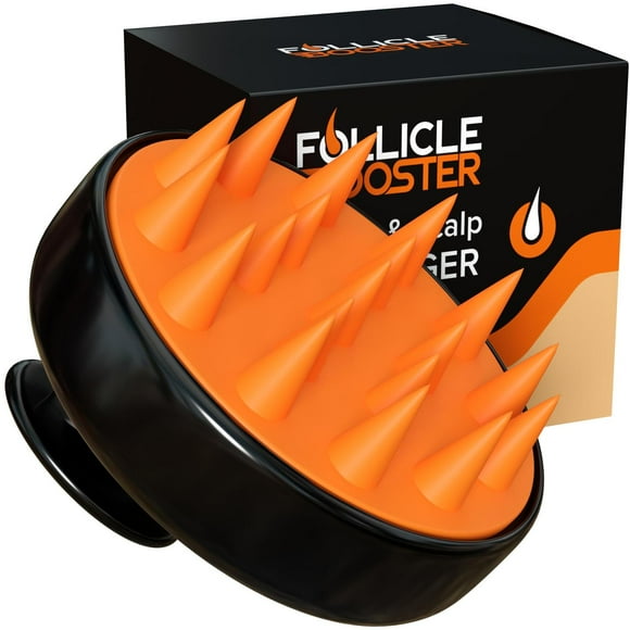 Masajeador Manual FOLLICLE BOOSTER Silicone Ergonómico para Cuero Cabelludo y Barba