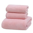 thumbnail image 5 of Nvzi 3 toallas de vellón coral, toalla de mano de algodón suave para el hogar, súper suave, altamente absorbente para ducha, piscina, toalla de mano de 13,78 x 29,53 pulgadas (gris), 5 of 5
