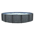 thumbnail image 4 of Affinity 24-ft Round 52-in Deep 7-in Top Rail Resin Swimming Pool Package, 4 of 9