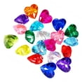 thumbnail image 3 of Miangastore DIY Jewelry Accessories Assorted Color Heart Shaped Gems 1 Set 2x2x0.7in, 3 of 8