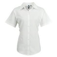 thumbnail image 1 of Premier Chemise Oxford Perlée à Manches Courtes pour Femmes, 1 of 3