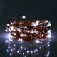 thumbnail image 3 of Cadena de lámpara 5M / 16.4ft 50 LED Luces de cadena con energía solar Lámpara de alambre de cobre solar Luces de hadas para patio al aire libre Jardín Patio Decoración de fiesta de bodas de 1 1, 3 of 5