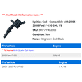 thumbnail image 2 of Ignition Coil - Compatible with 2004 - 2008 Ford F-150 5.4L V8 - Replacement, 2 of 2