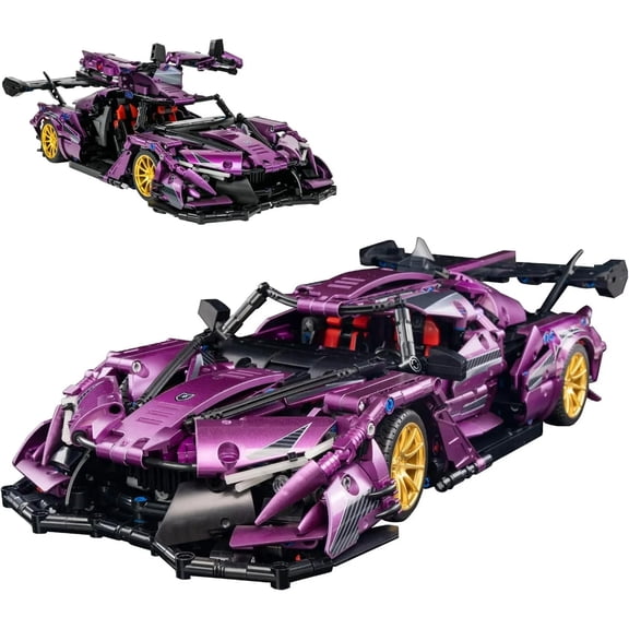 GZBricker Technic Car Building Sets APO Super Plated Sportscar for Adults Boy Compatible with Lego