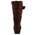 thumbnail image 4 of Journee Womens Jester-01 Hidden Wedge Riding Boots, 4 of 9