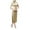 L-Gold-B, variant on 2025 Women's Short Sleeve Mock High Neck Evening Gowns for Women formal Turtle Neck Mini Plus Size Wrap Dress for Women Tank Short Party