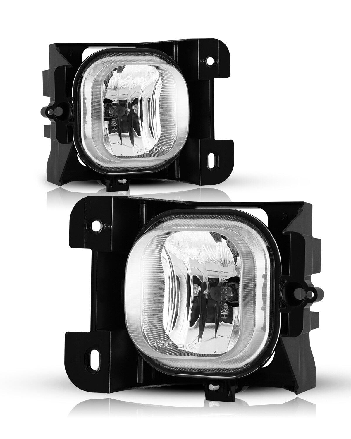Fog Lights Assembly Compatible with 20042005 Ford Ranger Driving Fog