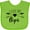 Apple Green, variant on Inktastic I Love My Opa Heart and Arrows Boys or Girls Baby Bib