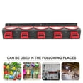 thumbnail image 6 of Wall Mounted Watering Can Holder Spray Bottles Wall Mount Spray Bottle Holder Garage Bottle Organizer Wall Bottle Rack, 6 of 6