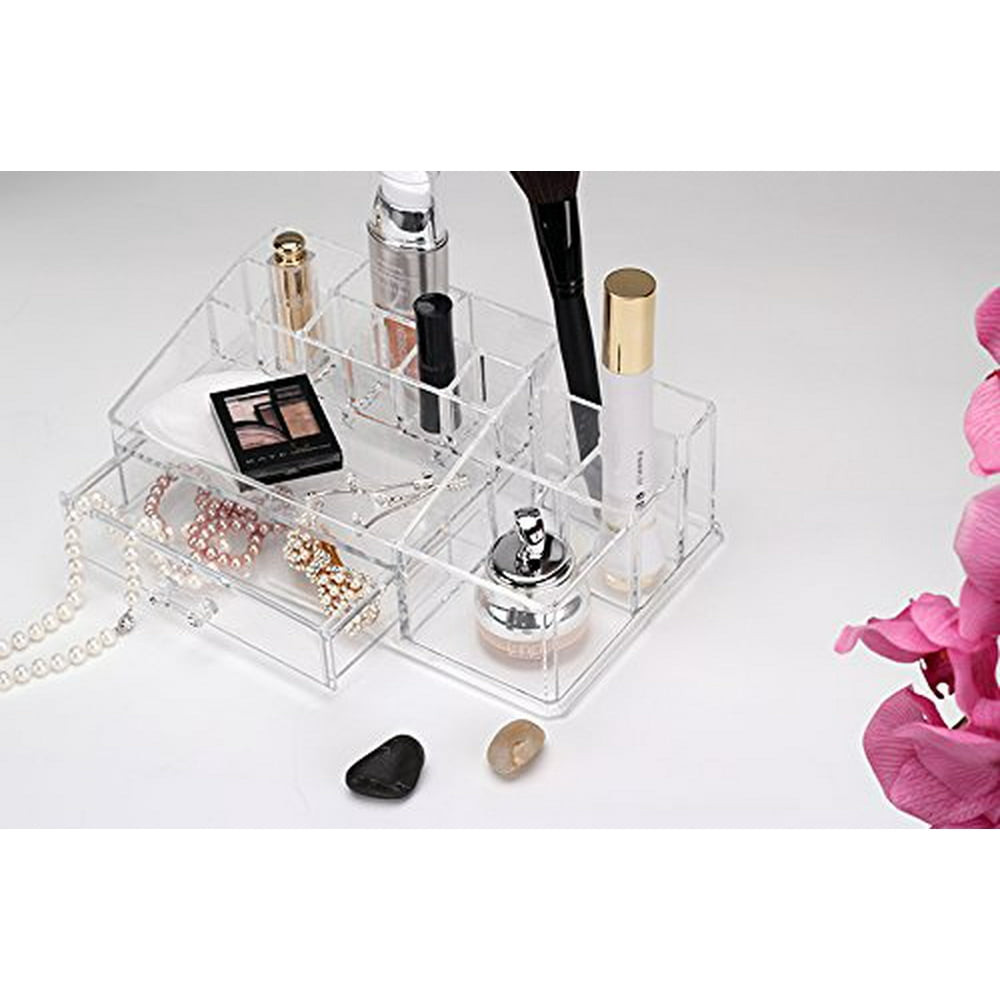 Beauty Acrylic Makeup Organizer Luxury Cosmetics Acrylic Clear Case