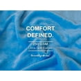 thumbnail image 4 of Brooklyn Jax Solid Plush Fleece Twin Blanket, Wash Blue color, 4 of 6