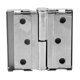 thumbnail image 1 of MY-4 * 3 Cojinetes de puertas internas de baño de aleación de zinc de acero inoxidable más grueso Bisagra de puerta plegable Unbranded JY37821, 1 of 7