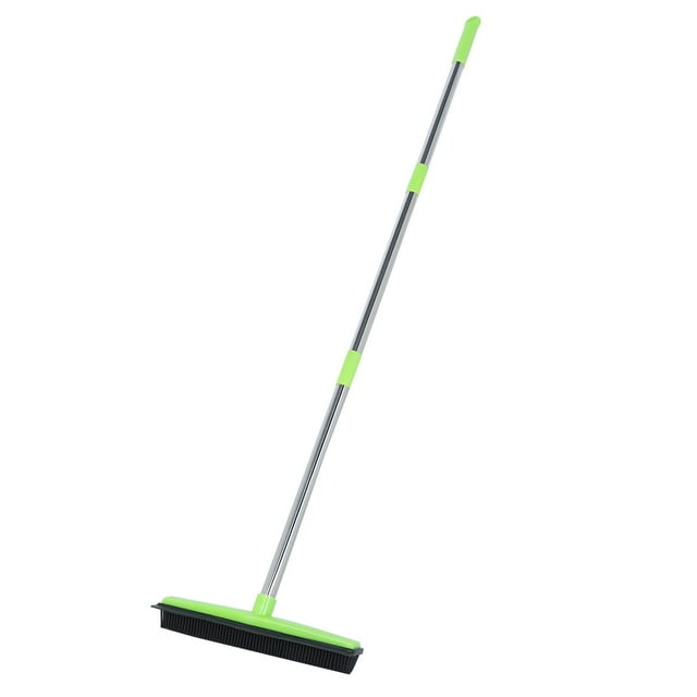 Balai Télescopique Multifonction pour Plancher et Tapis, Nettoyage des Poils d'Animaux et de la Poussière, Balayeuse, Outils de Nettoyage pour la Maison, Élimination des Poils d'Animaux