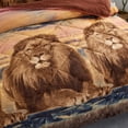thumbnail image 5 of JML 3 Piece Cal King Sherpa Fleece Bed Blanket,Winter Warm Heavy Blanket,87"x95",7.5lb, 5 of 6