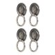 thumbnail image 2 of Manija De Puerta De Aleación De Zinc Manijas De Gabinete Seguras Y Estables Para Home Cafe Office Bar Amonsee Bronce, 2 of 8