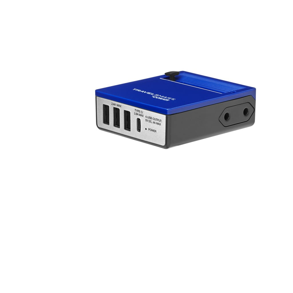 Travel Smart by Conair All-in-One Adapter with USB Port TS243X