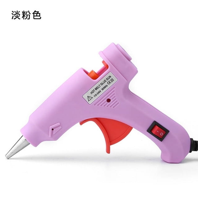 (3Pcs) Mini Hot Glue Gun Multi-color Optional For Crafts School DIY Arts Home Quick Repairs ,Fast Preheating