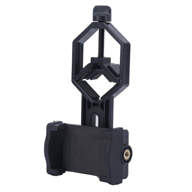 Adaptador de Teléfono del Telescopio, Alcance Negro Portátil Monte de Teléfono Universal Ligero para El Monocular Para binocular para detectar el Alcance del telescopio