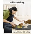 thumbnail image 4 of Absorbent Dog Food Mat-Dog Cat Mat for Food and Water Bowl, Quick Dry Pet Food Mat, No Stains Pet Feeding Pad,20" x 32", 4 of 6