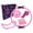 Pink, variant on Hearth & Gear ProPilates 6 Piece Fitness Set /yoga Ring/tension Band/stretch Band /25cm Yoga Family Yoga Training Set Portable Color B Mat Yoga Towel Yoga Belt 8 Ft Yoga with Props Clever Yoga Set in