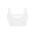 thumbnail image 1 of Women Sexy Lace Side Thin Straps Tube Top Solid Color Lace Stitching Bra, 1 of 4