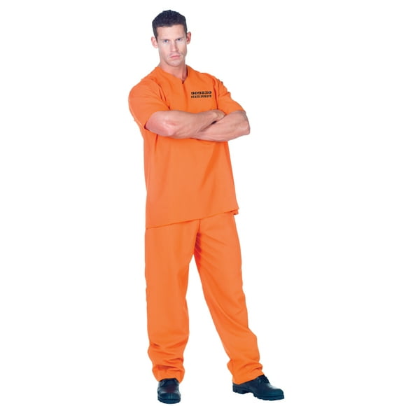 Underwraps PUBLIC OFFENDER ADLT XXL 48-50 costume