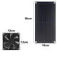 thumbnail image 2 of Kit de ventilador con panel solar, protección de seguridad, fácil de instalar, energía solar de 10 W para gallineros, casetas para perros, invernaderos, energía silenciosa y ecológica, ventilación, 2 of 5