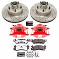 thumbnail image 2 of PowerStop Front Z26 Street Warrior Brake Pad and Rotor Kit with Red Powder Coated Calipers Fits: BUICK CHEVROLET OLDSMOBILE PONTIAC Select Models KC2908-26, 2 of 4