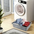 thumbnail image 6 of CadineUS  32L Plastic Commercial Utility Bus Box, Pack of 4 Plastic Rectangle Bus Tub, Grey, 6 of 6