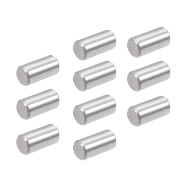 10Pcs 10mmx20mm Dowel Pin 304 Stainless Steel Wood Bunk Bed Dowel Pins