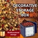 thumbnail image 5 of Cateissary Caja de almacenamiento de bolas de Navidad, soporte Universal para colgante de Festival, compartimento de tela Oxford, organizador de cajas de Kits de decoración para fiestas Cateissary HA034578-00, 5 of 6