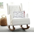 thumbnail image 3 of 20" x 6" x 14" Nautical White Pillow Cover With Poly Insert, 3 of 5