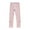 Pink, variant on Kiplyki Kids Pants Winter Girls Side Embroidery Leggings Cropped Trousers