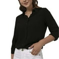 thumbnail image 6 of Clothing 2025 Super Soft Wrinkle Free Button Down Shirts for Women Formal Work Dress Blouses Tops Womens Button Down Shirts Boyfriend Long Sleeve Oversized Blouses Tops, 6 of 6
