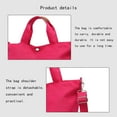 thumbnail image 4 of Anckoeil Lightweight Expandable Double Shoulder StrapandCapacity Travel Duffel Bag Sports Tote Gym Bag Shoulder Weekenders Overnight Bag for Women, 4 of 6