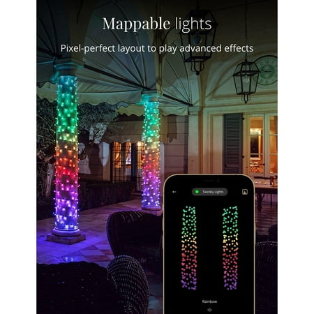 Twinkly - Smart Light String 250 LED RGB Generation II - Multi