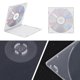 thumbnail image 3 of WSYW 10 unidades de 10,4 mm estándar CD DVD Disco Estuche de almacenamiento Bandeja transparente Con capacidad para 1 disco, 3 of 8