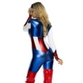 thumbnail image 4 of Womens American Beauty Superhero Costume, 4 of 4