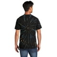 thumbnail image 2 of Port & Co Adult Male Men Dye Short Sleeves T-Shirt Black Galxy Sp Medium, 2 of 4