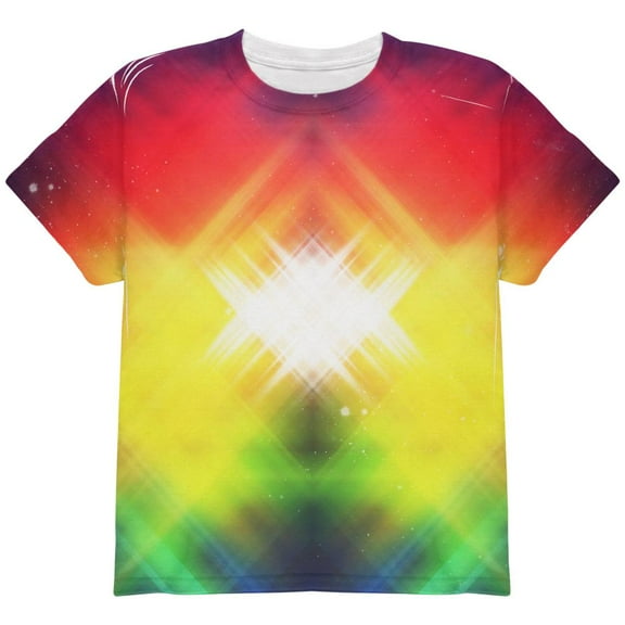 Galaxy Nova 70s Flashback All Over Youth T Shirt Multi YSM