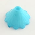 thumbnail image 2 of Opaque Acrylic Flower Bead Caps Multi-Petal Mixed Color 15x10mm Hole: 2mm, 2 of 3