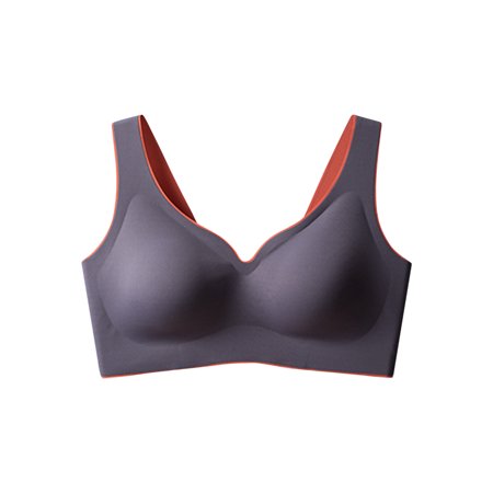 

Women Seamless Breathable Bra Womens Seamless Lingerie Push Up No Steel Ring Sports Buckle Bra