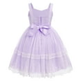thumbnail image 2 of IDOPIP Baby Girls Lace Flower Tutu Dress Summer Spaghetti Straps Princess Birthday Party Tulle Dresses, 2 of 8