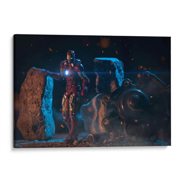 Cuadro decorativo - Mark VII, Action Geek 195x130 Canvas Lab abstracción, arte abstracto, abstracto