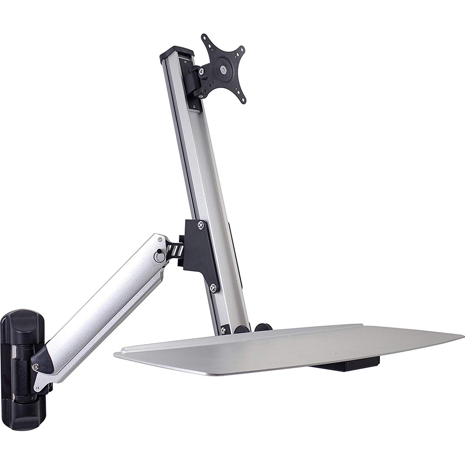 Doublesight displays ds ergo 100wm ergonomic sit stand monitor arm and