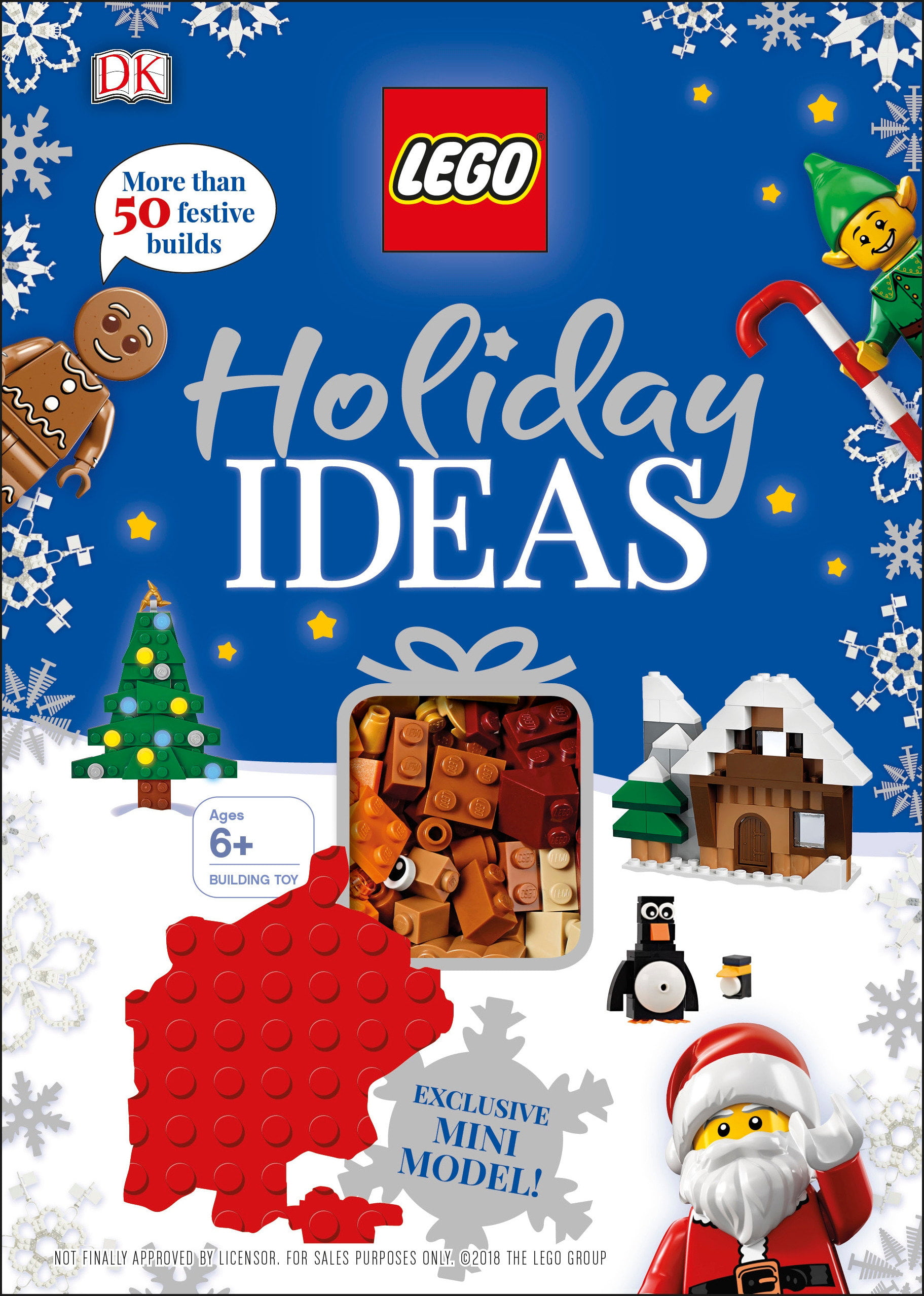 LEGO Holiday Ideas : More than 50 Festive Builds - Walmart.com